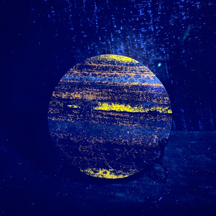 Natural Crystal Round Slab