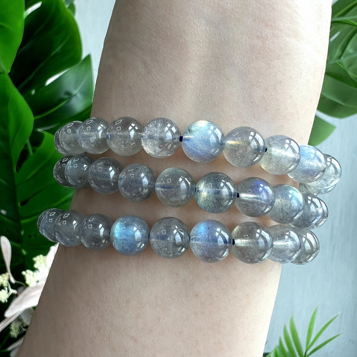 Labradorite Bracelet, 8mm