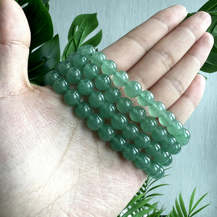 Green Aventurine Bracelet, 8mm