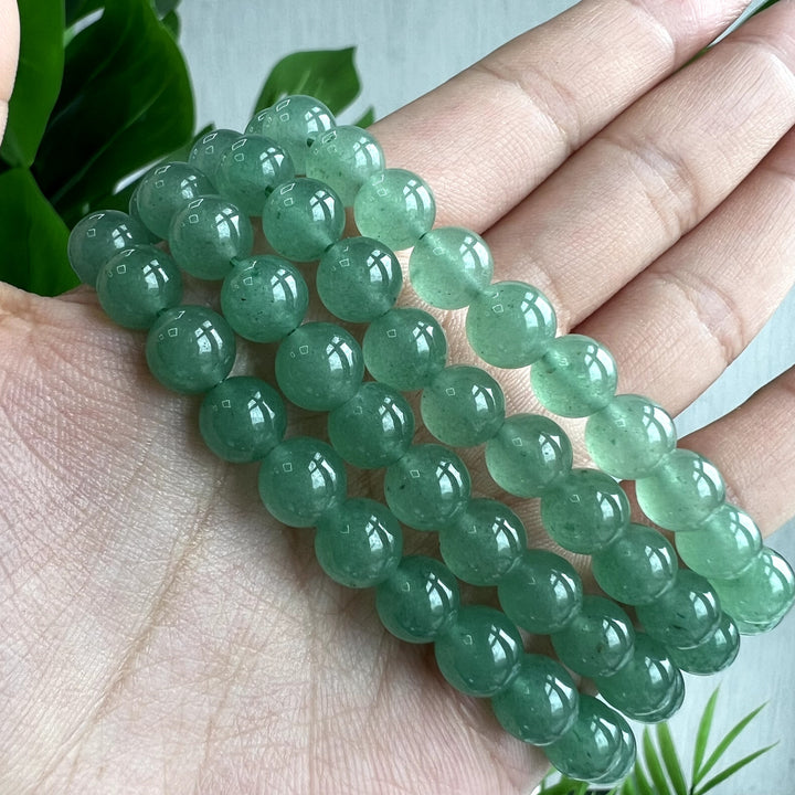Green Aventurine Bracelet, 8mm