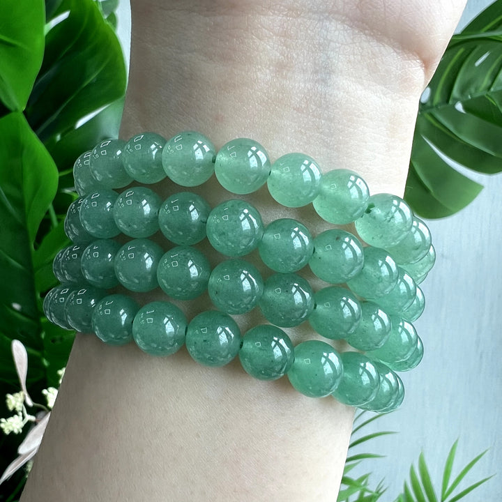 Green Aventurine Bracelet, 8mm