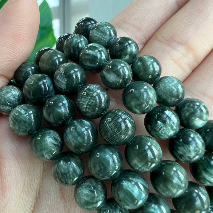 Seraphinite Bracelet 9~9.5mm