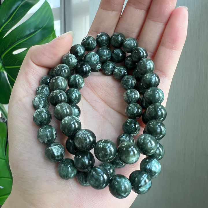 Seraphinite Bracelet 9~9.5mm