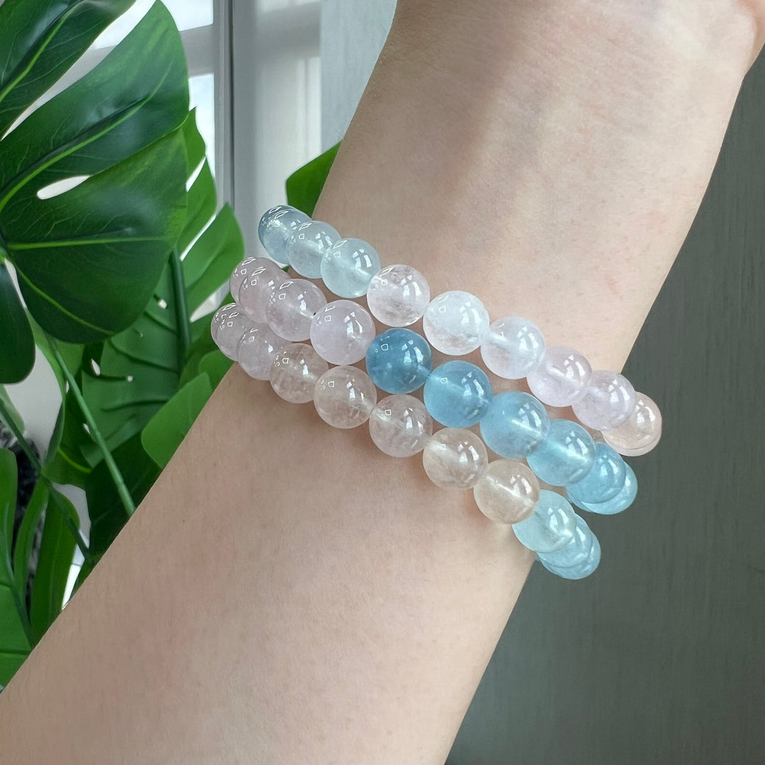 Morganite Bracelet 8.3~8.8mm