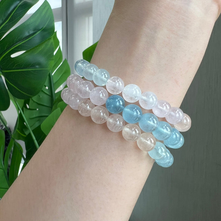 Morganite Bracelet 8.3~8.8mm