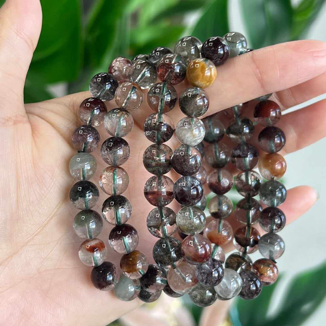 Four-season Garden Quartz Bracelet 9.5mm