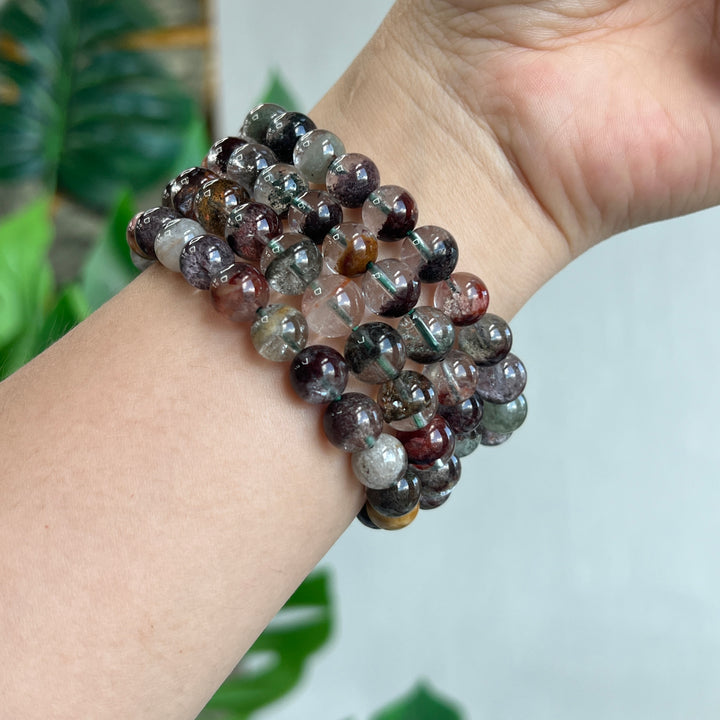 Four-season Garden Quartz Bracelet 9.5mm