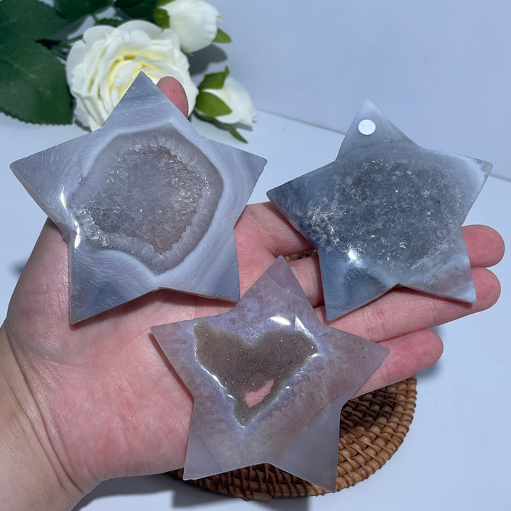 Agate Geode Star