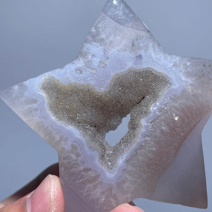 Agate Geode Star