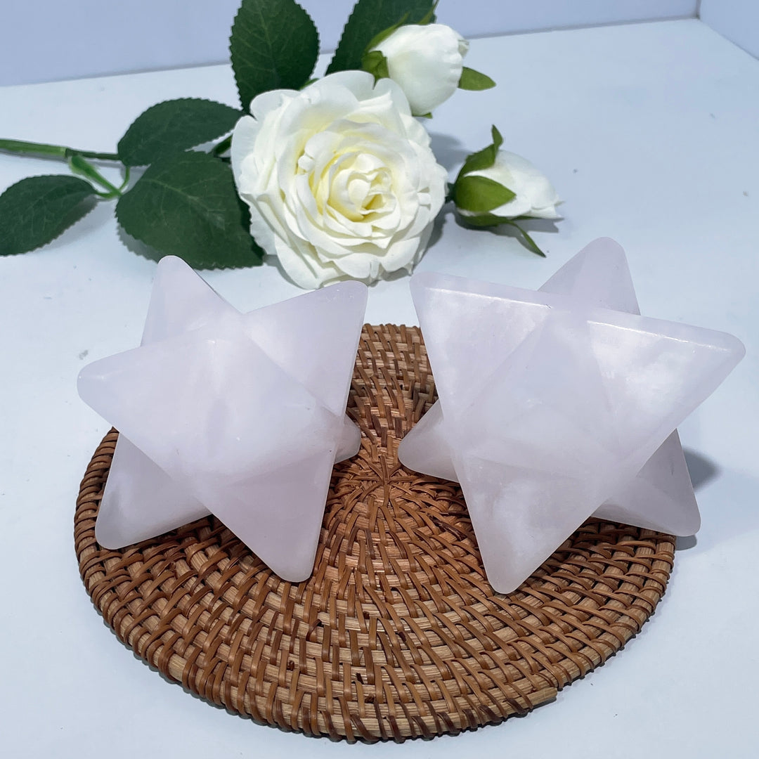 Pink Calcite Melkaba Star