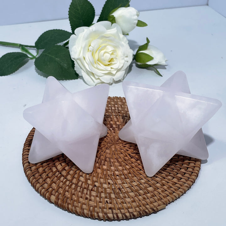 Pink Calcite Melkaba Star