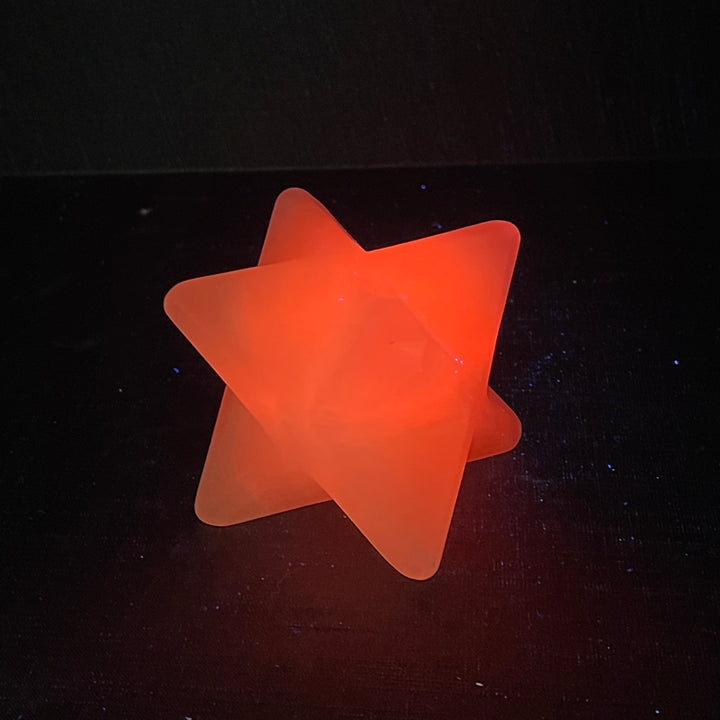 Pink Calcite Melkaba Star