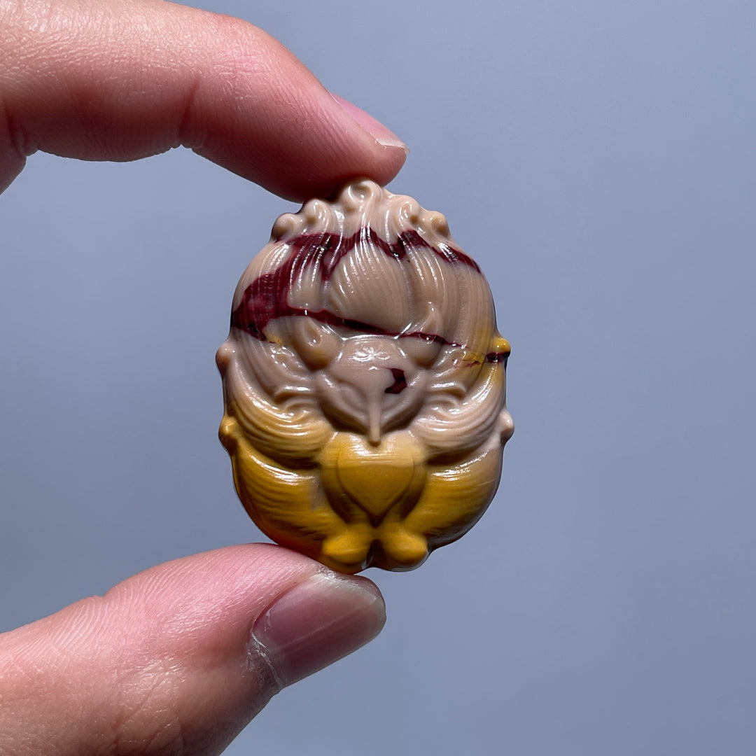 Mookaite Nine-Tailed Fox