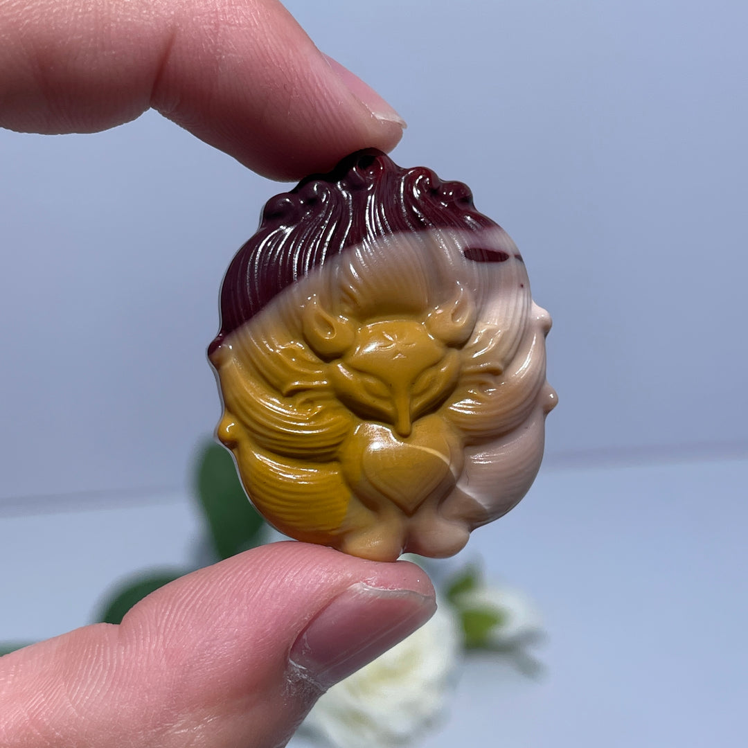 Mookaite Nine-Tailed Fox