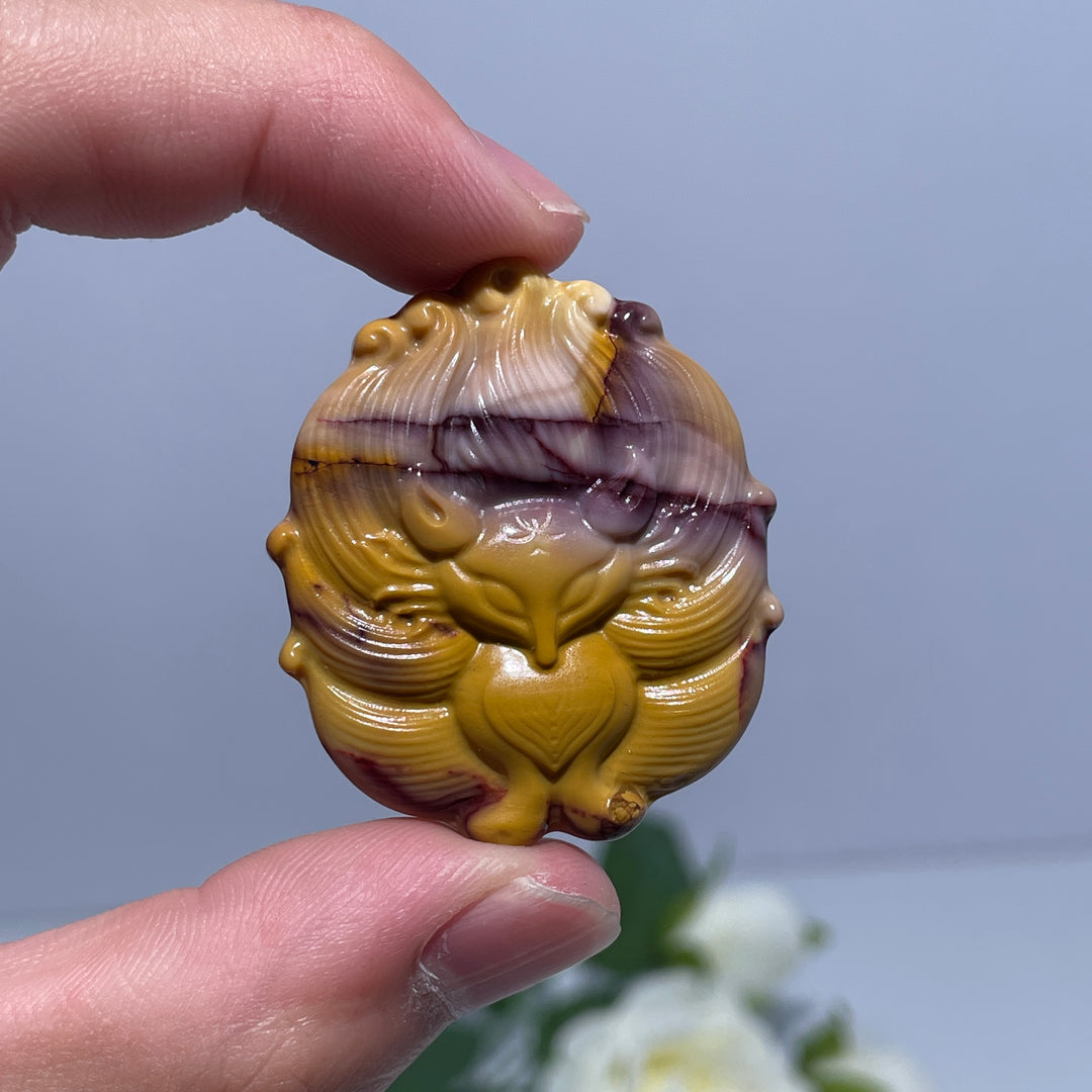 Mookaite Nine-Tailed Fox