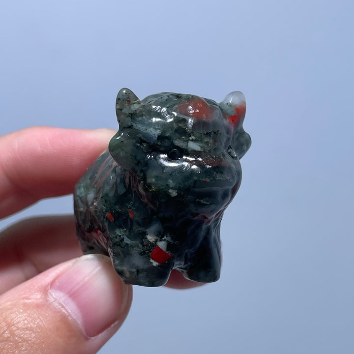 Mini African Bloodstone Highland Cow