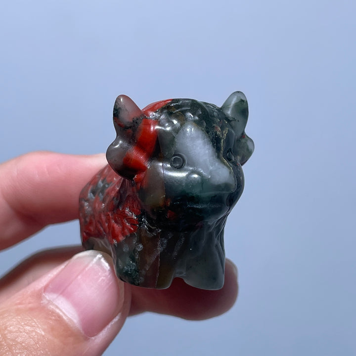 Mini African Bloodstone Highland Cow
