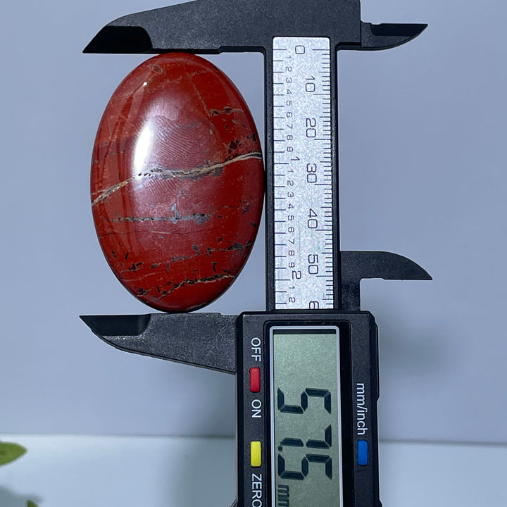 Red Jasper Palm Stone