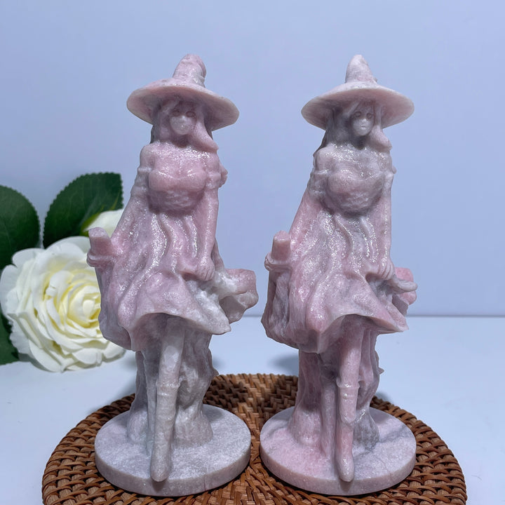 Pink Opal Witch Mage