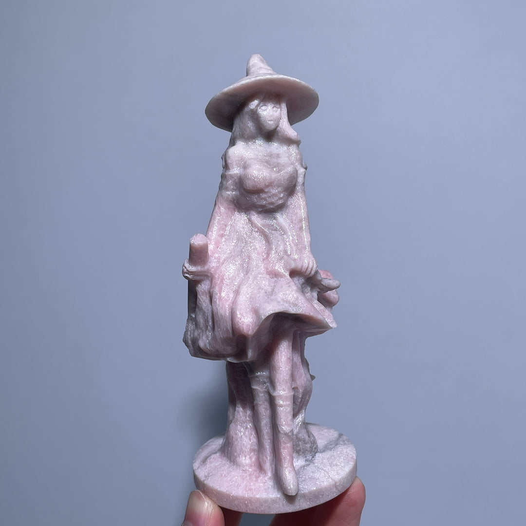 Pink Opal Witch Mage