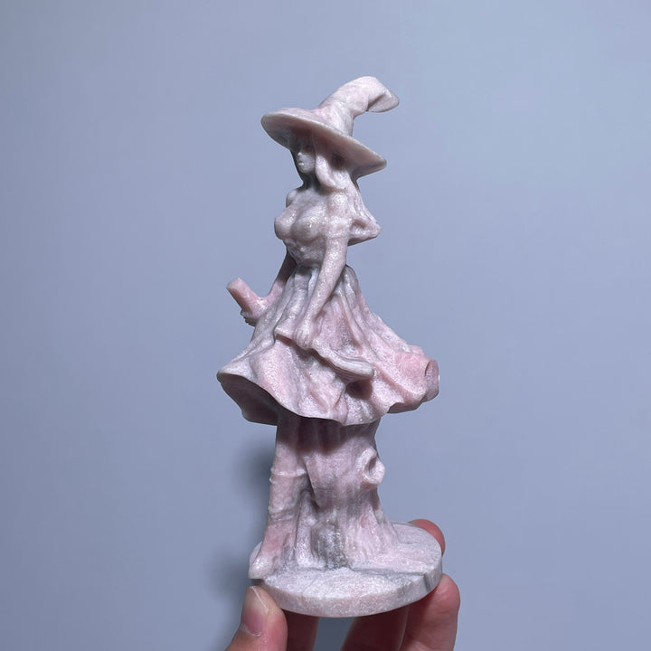Pink Opal Witch Mage