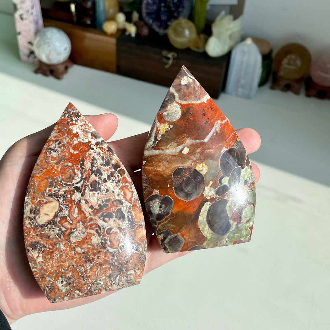 Money Agate Waterdrop
