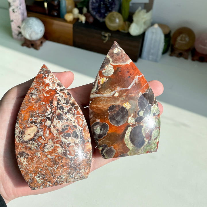 Money Agate Waterdrop