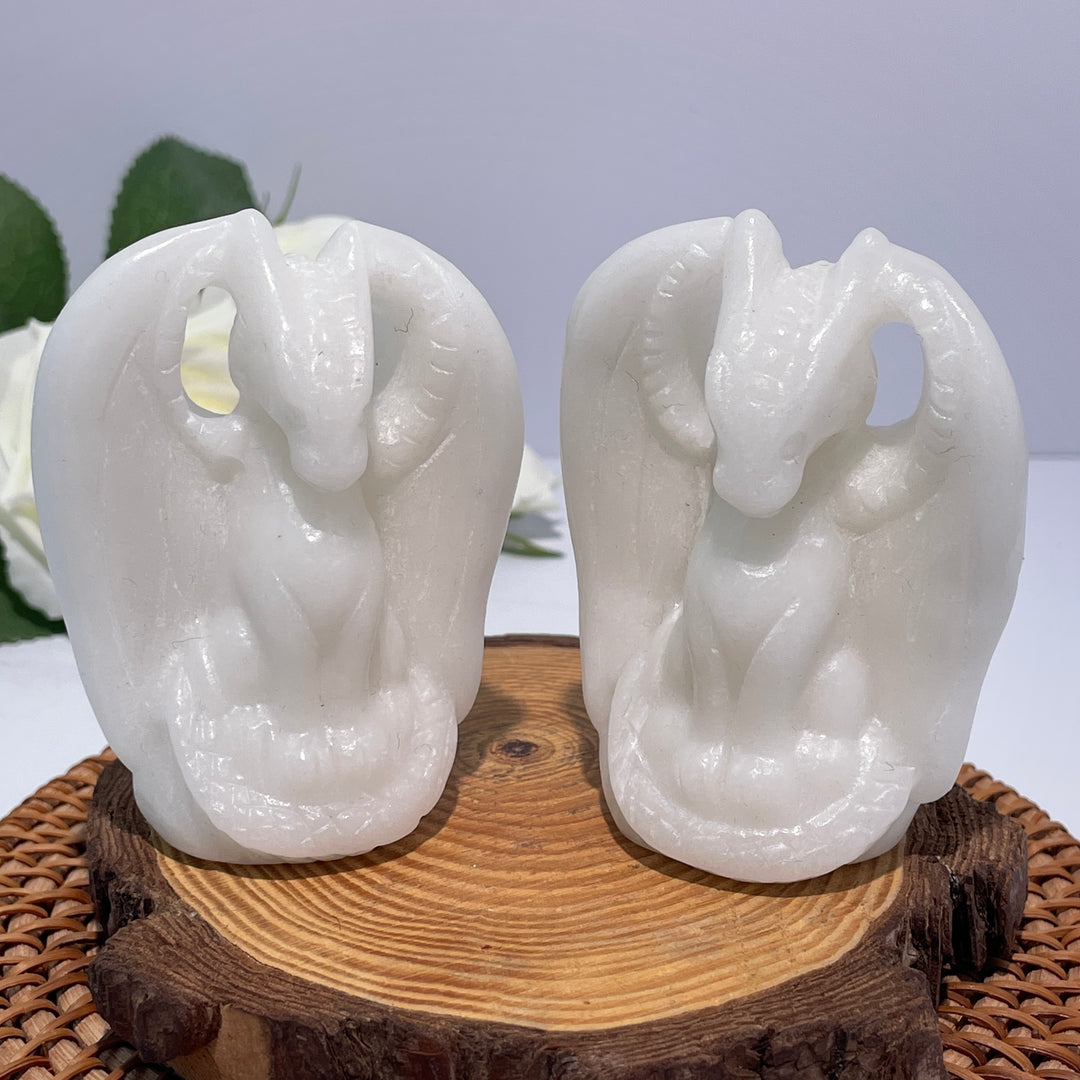 White Jade Fly Dragon