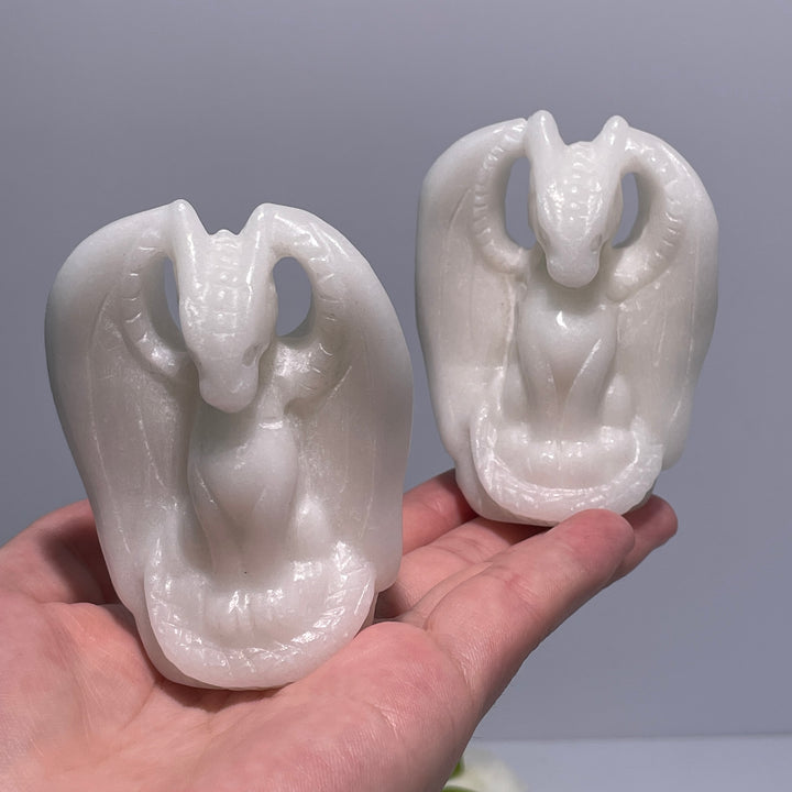 White Jade Fly Dragon