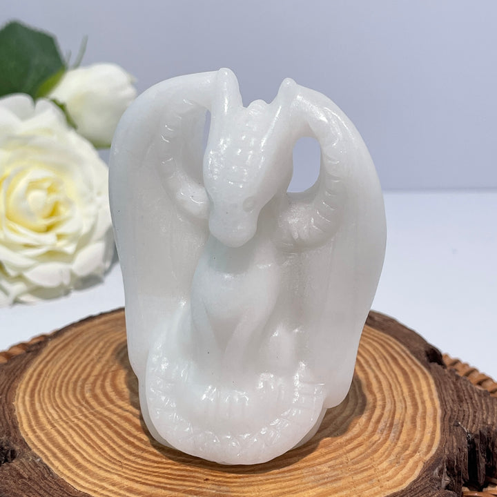 White Jade Fly Dragon