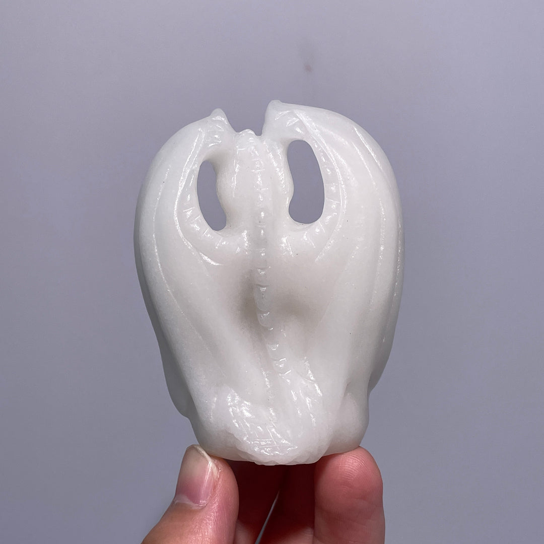 White Jade Fly Dragon