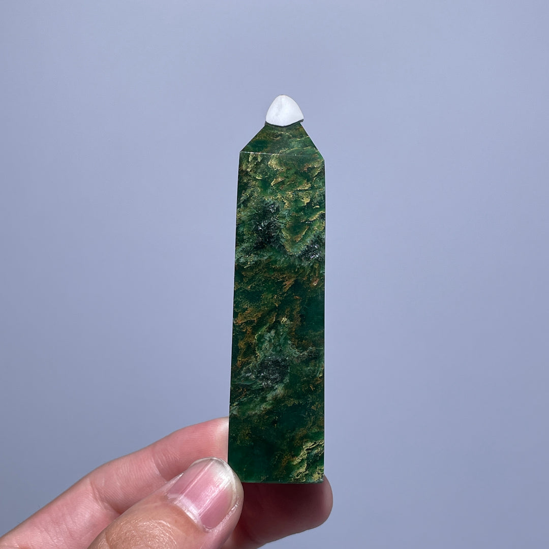 Fuchsite in Quartz Point