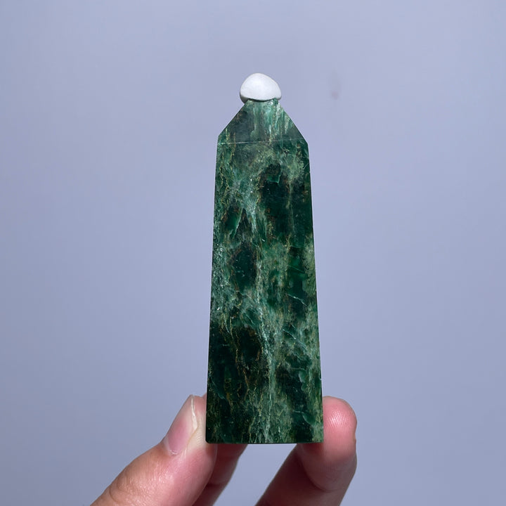 Fuchsite in Quartz Point