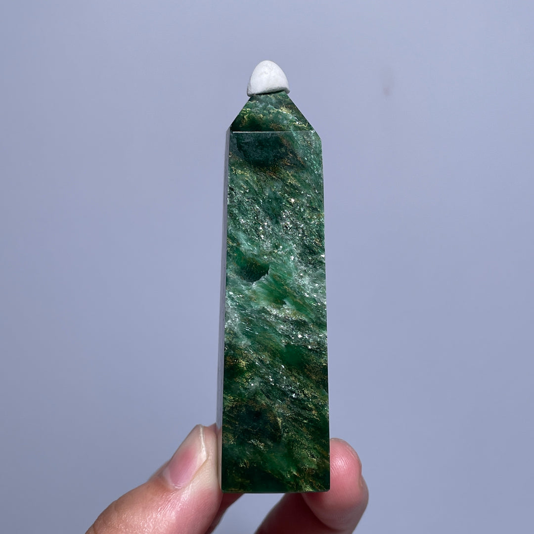 Fuchsite in Quartz Point