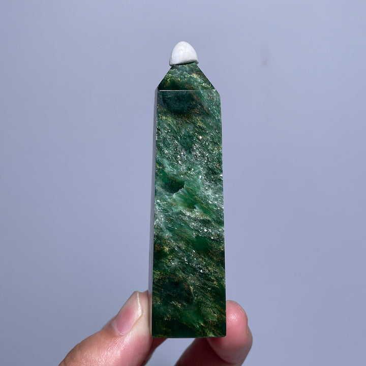 Fuchsite in Quartz Point