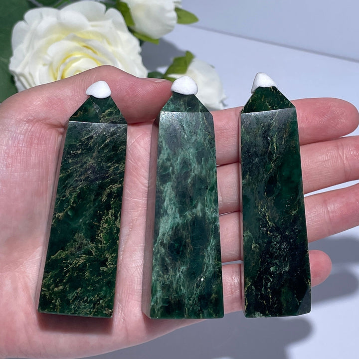 Fuchsite in Quartz Point