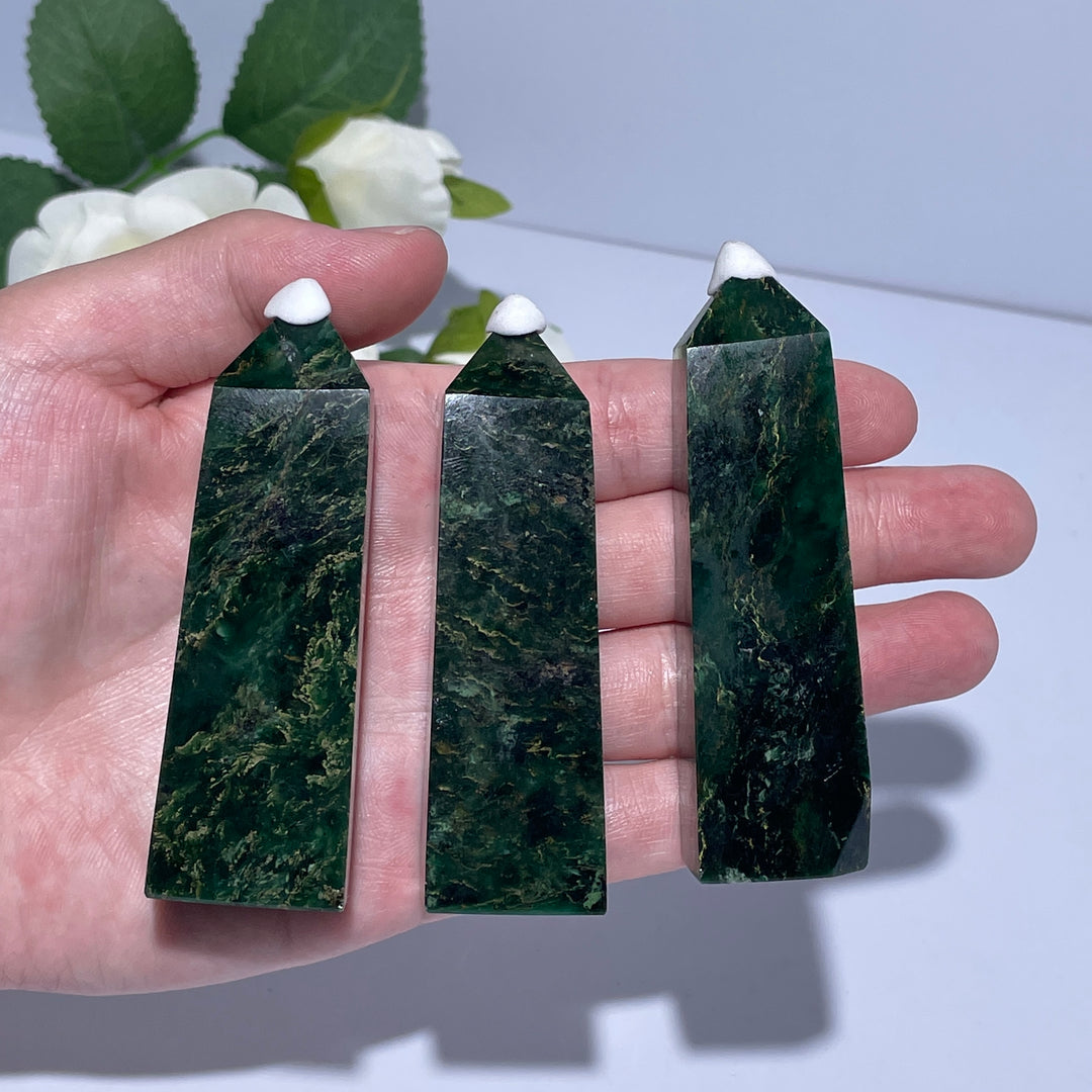 Fuchsite in Quartz Point