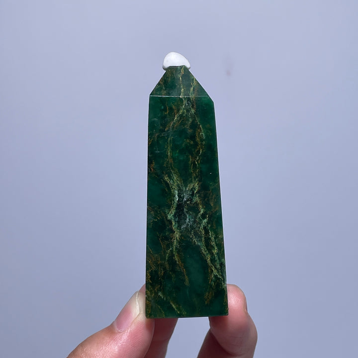 Fuchsite in Quartz Point