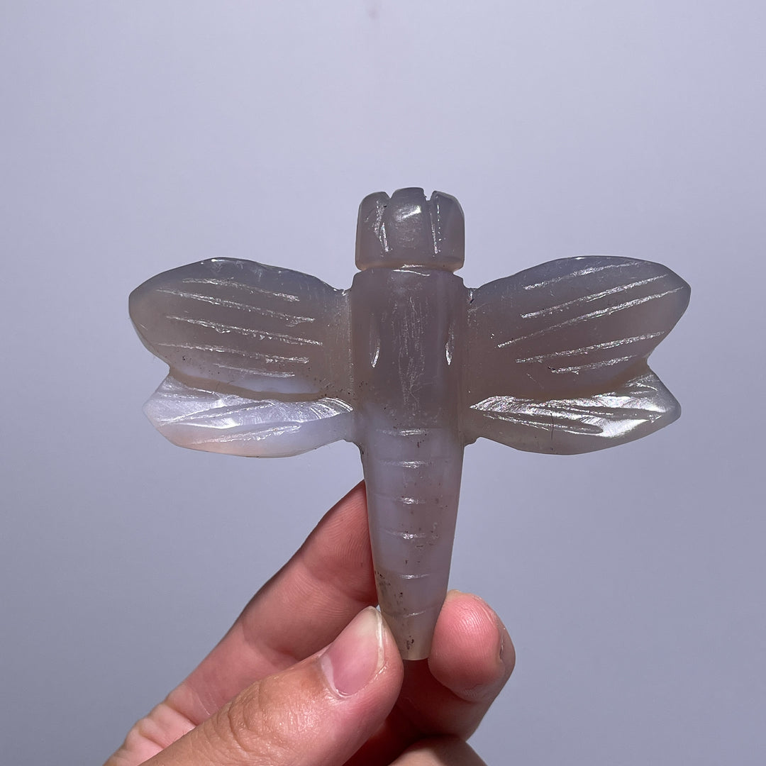 Agate Geode Dragonfly