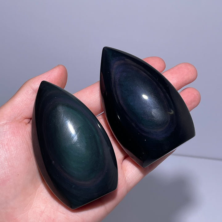 Rainbow Obsidian Teardrop