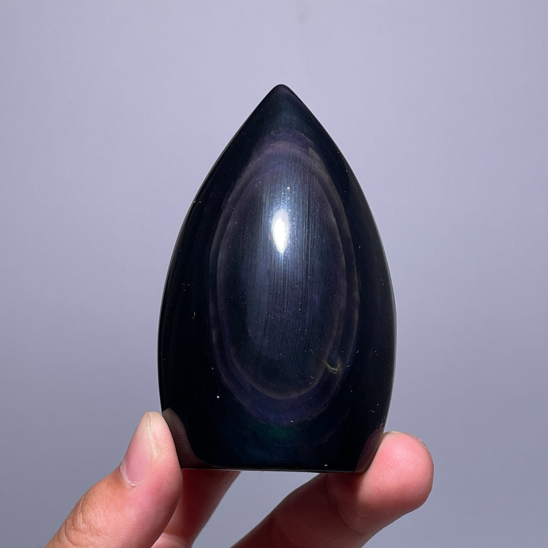Rainbow Obsidian Teardrop