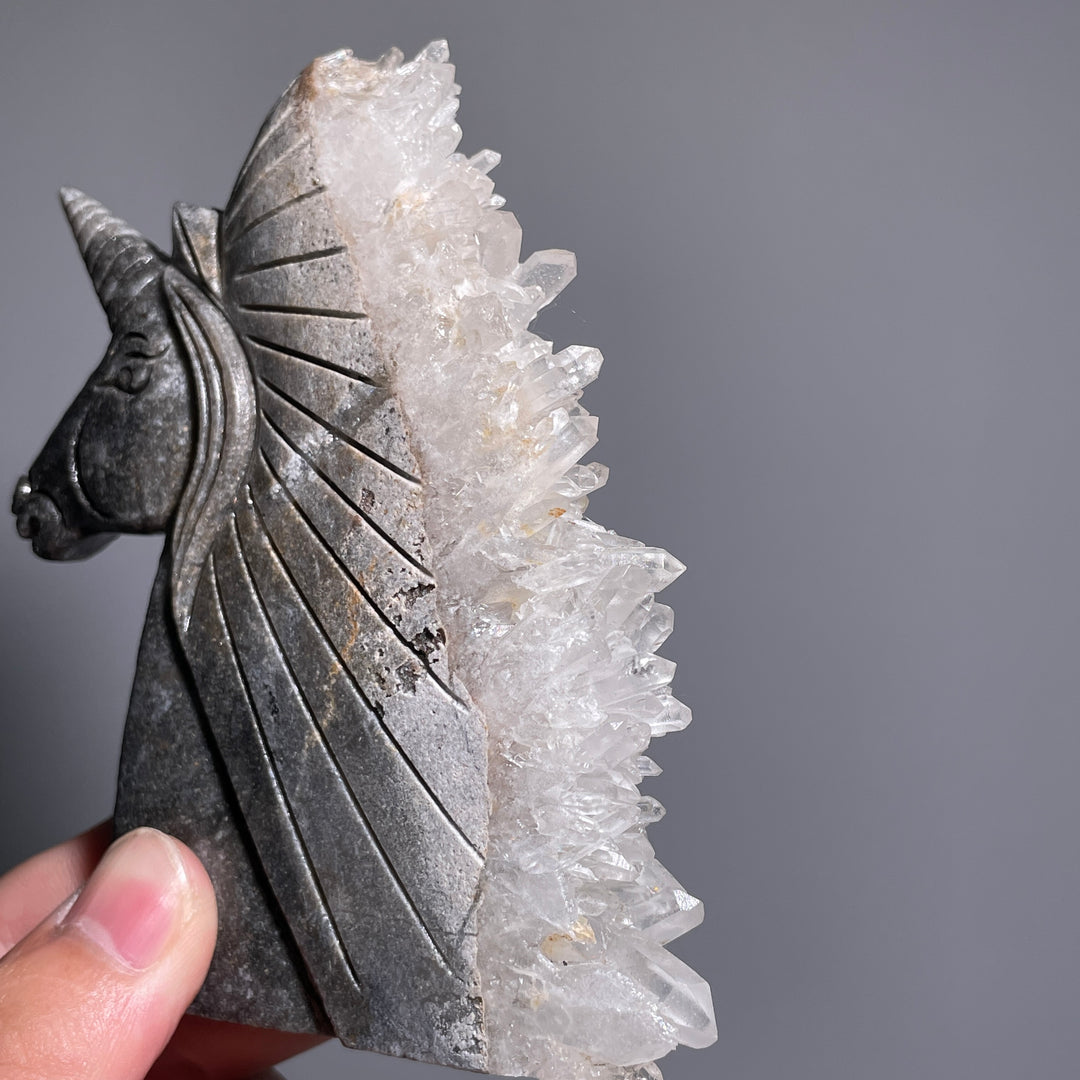 Unique,White Crystal Unicorn