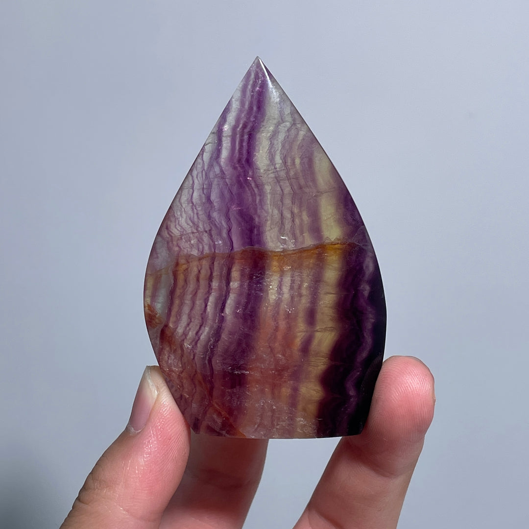Candy Fluorite Teardrop