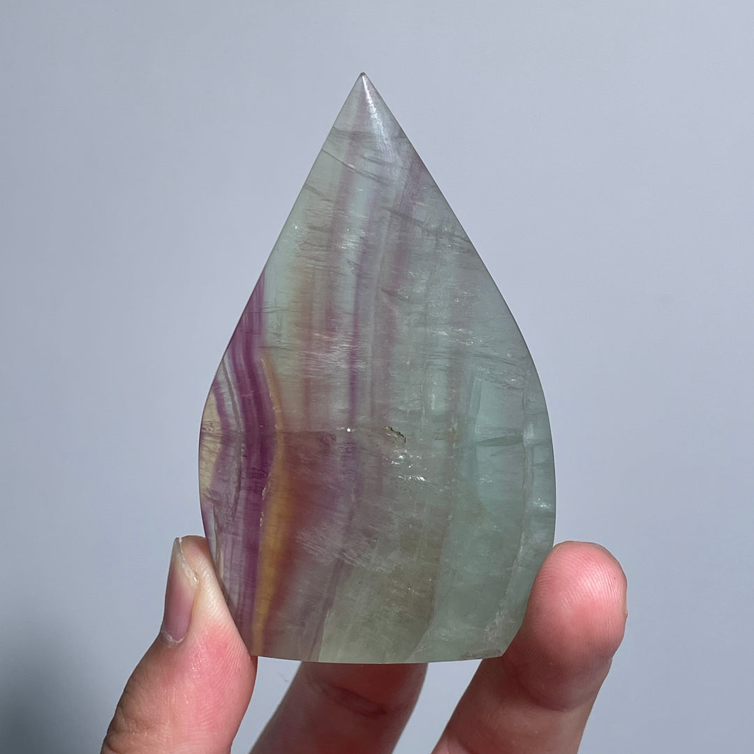 Candy Fluorite Teardrop