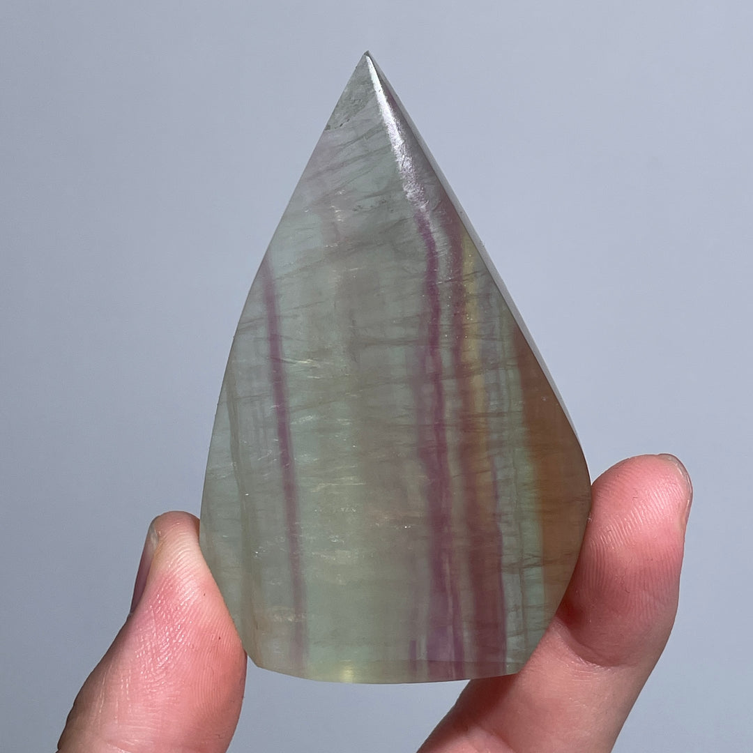 Candy Fluorite Teardrop