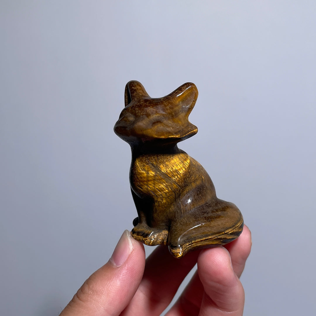 Tiger Eye Tailed Fox