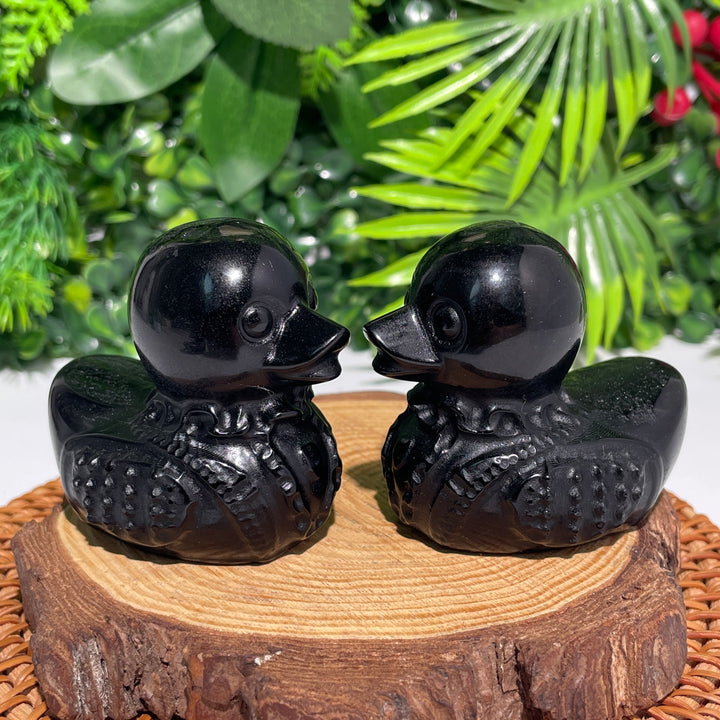 Obsidian Punk Duck