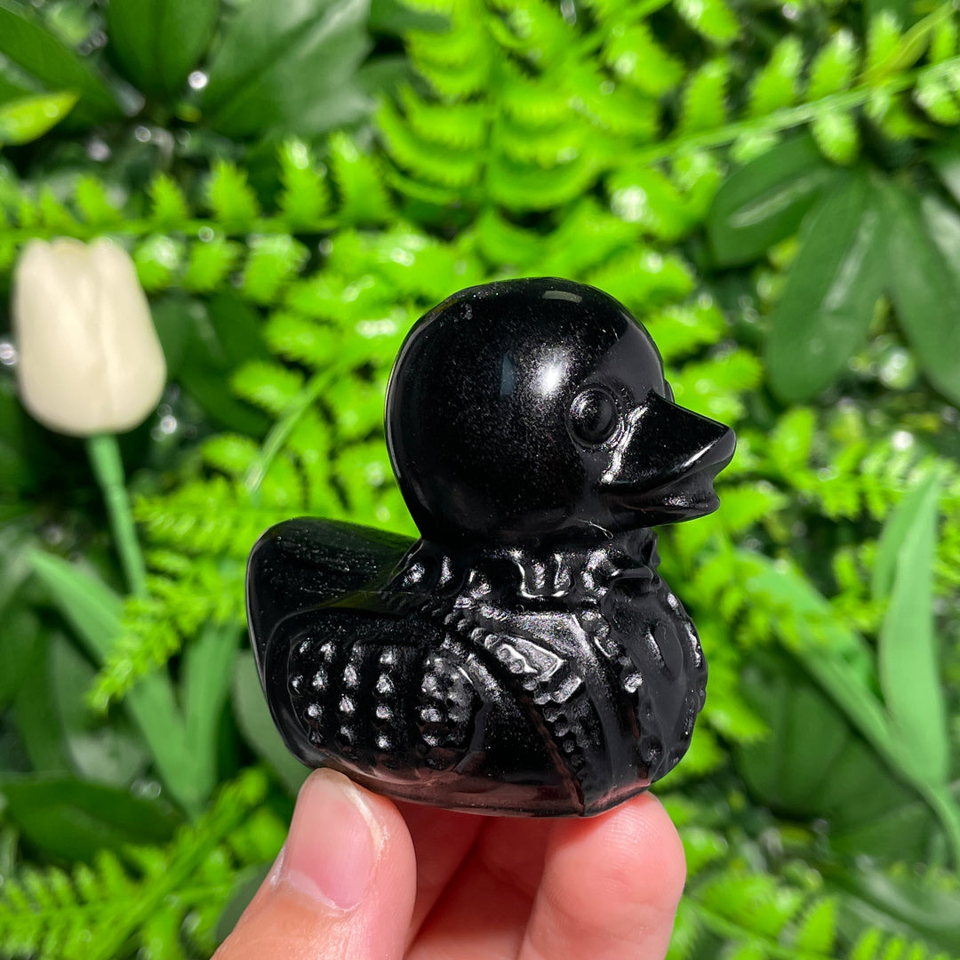 Obsidian Punk Duck