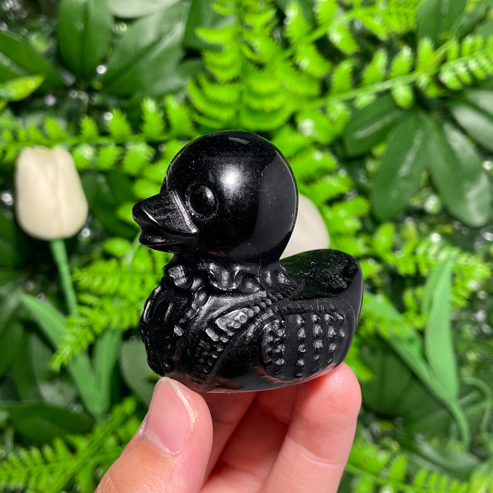 Obsidian Punk Duck
