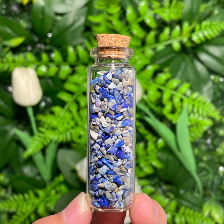 Crystal Gemstone Chips Drifting Bottle